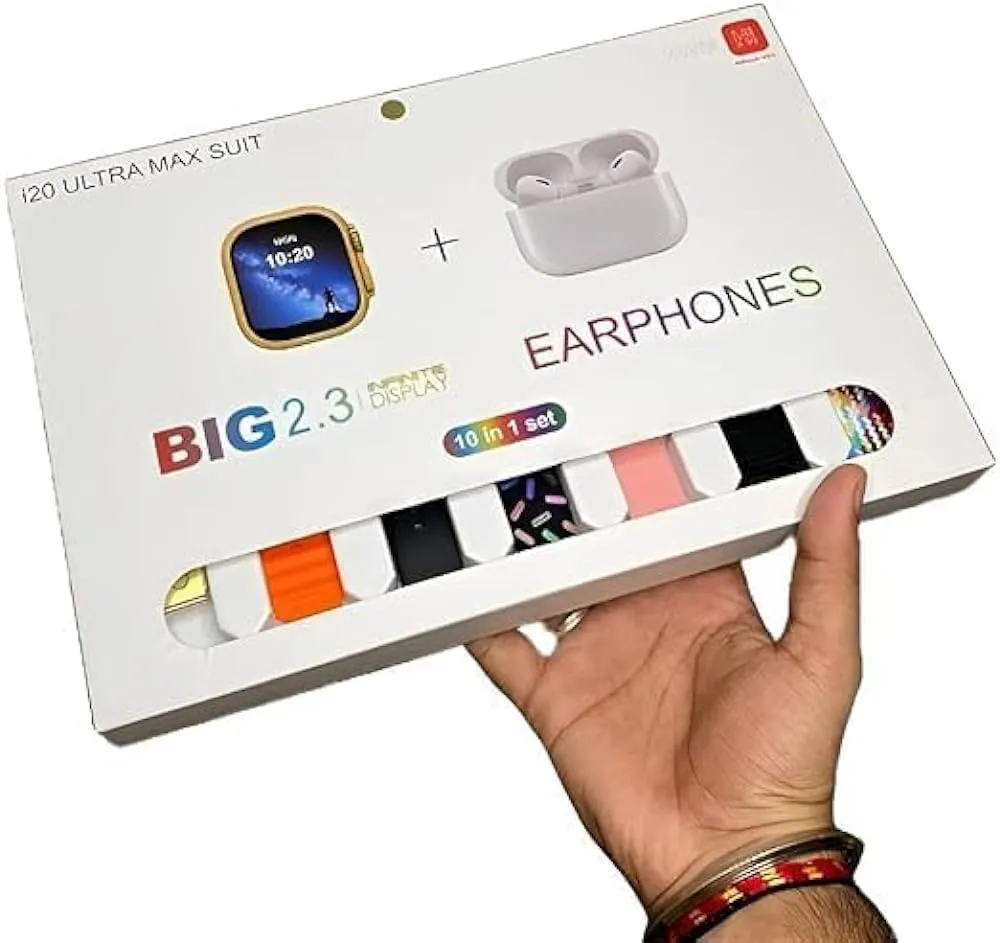 Buy i20 Ultra Max Suit Smart Watch At Best Price In Pakistan - Qureshi Products